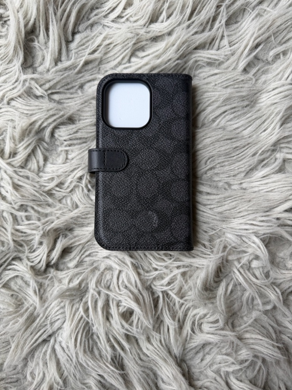 COACH Black Folio Wallet Phone Case by Casemate for iPhone 15 Pro-BRAND NEW - Picture 3 of 5